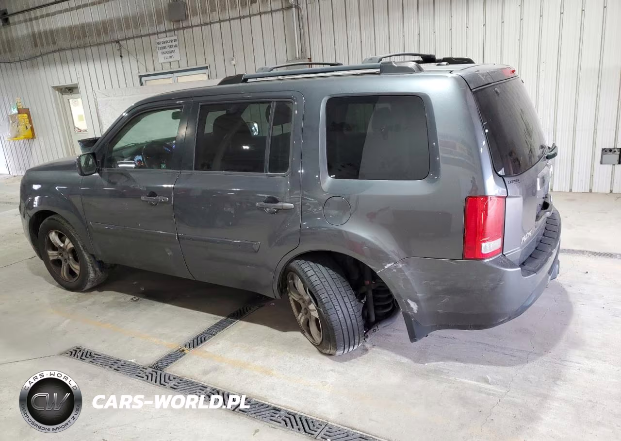 2012 Honda Pilot Exl VIN:5FNYF4H50CB035183 - 2
