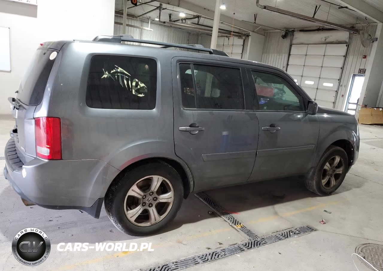 2012 Honda Pilot Exl VIN:5FNYF4H50CB035183 - 3