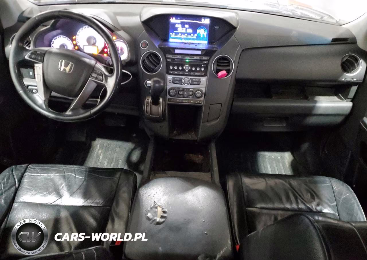 2012 Honda Pilot Exl VIN:5FNYF4H50CB035183 - 8