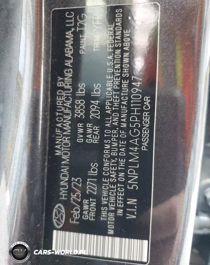 2023 Hyundai Elantra Sel VIN:5NPLM4AG5PH110947 - 13