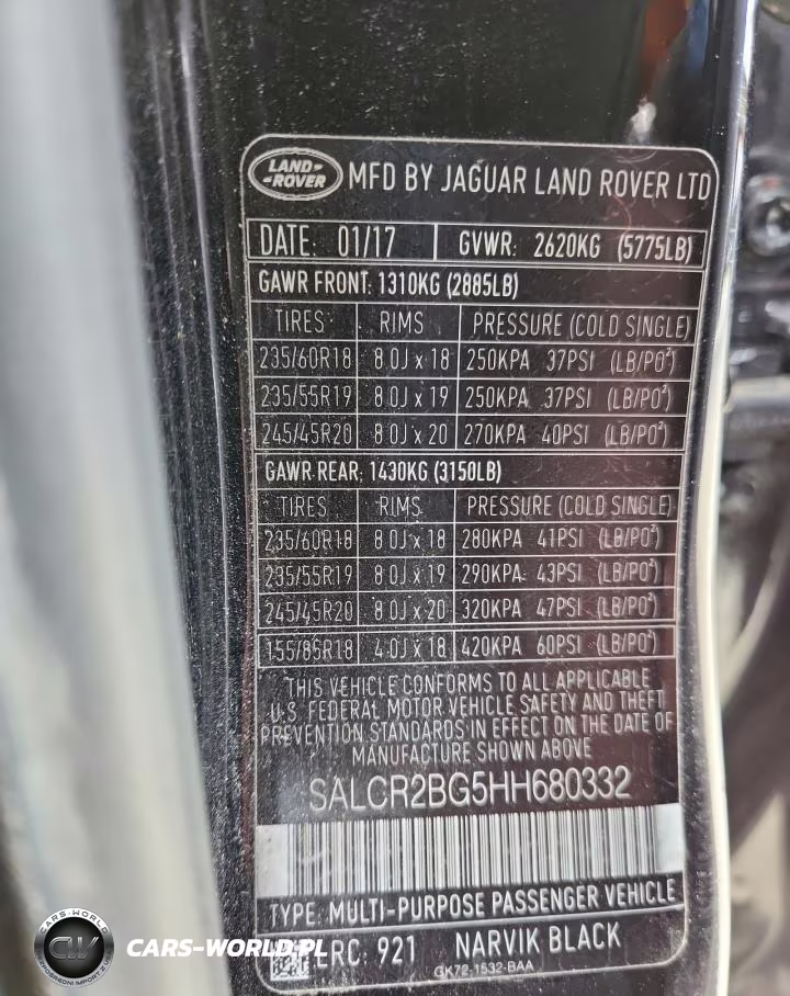 2017 Land Rover Discovery Sport Hse VIN:SALCR2BG5HH680332 - 13