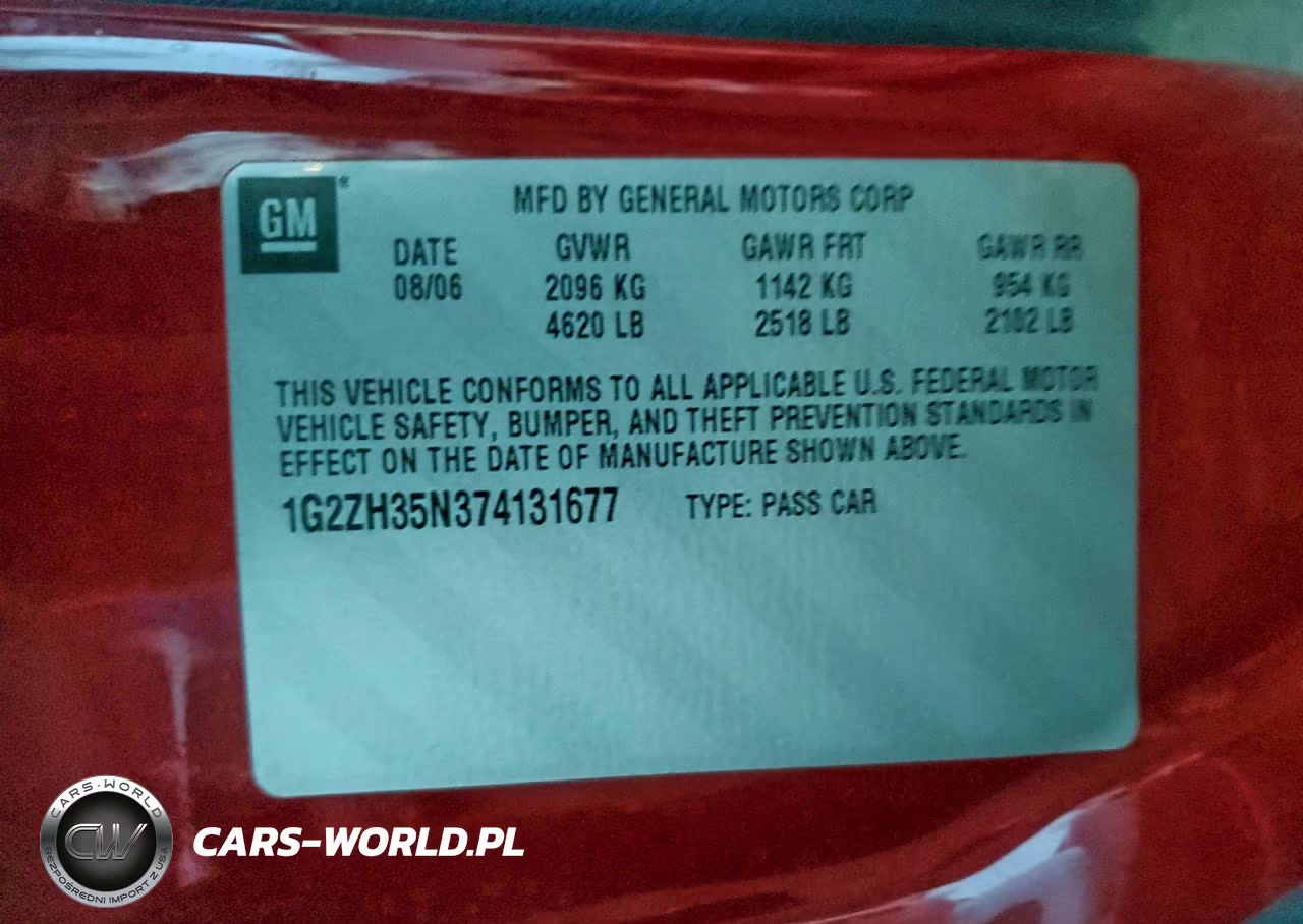 2007 Pontiac G6 Gt VIN:1G2ZH35N374131677 - 12