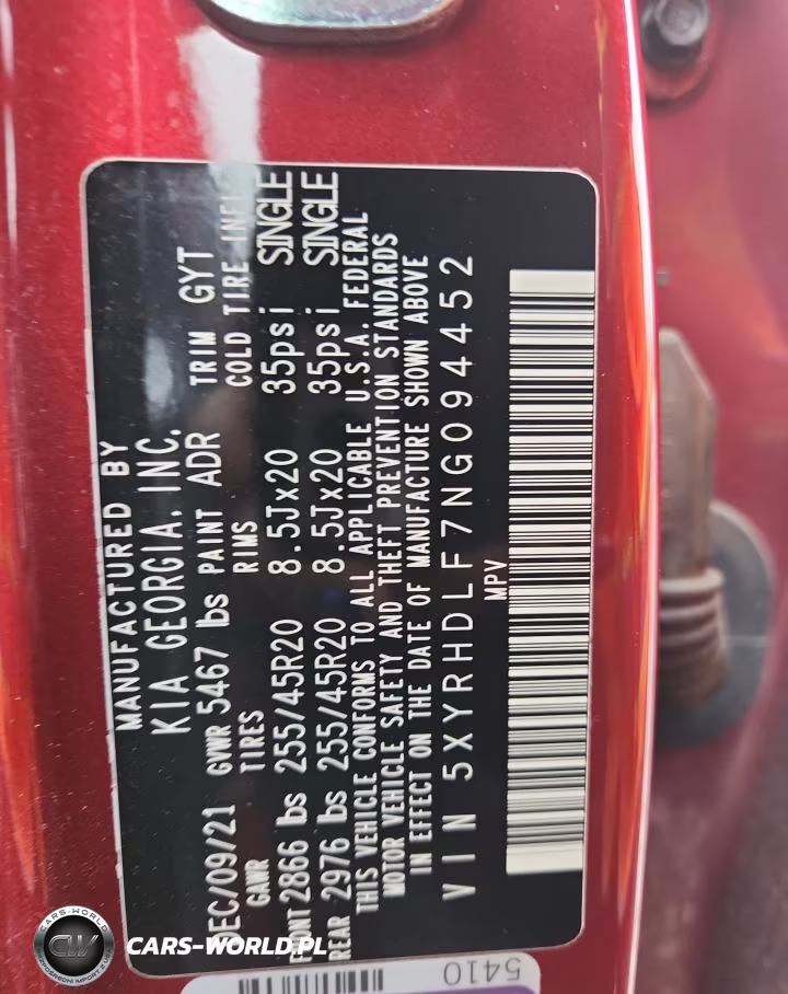 2022 Kia Sorento Ex VIN:5XYRHDLF7NG094452 - 13