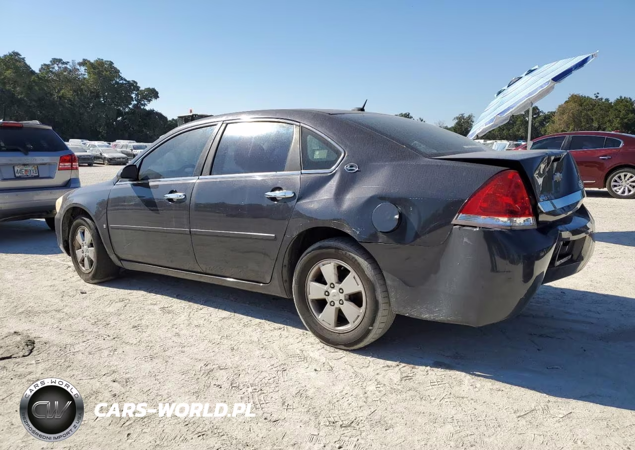2008 Chevrolet Impala Ls VIN:2G1WB58K989130523 - 2
