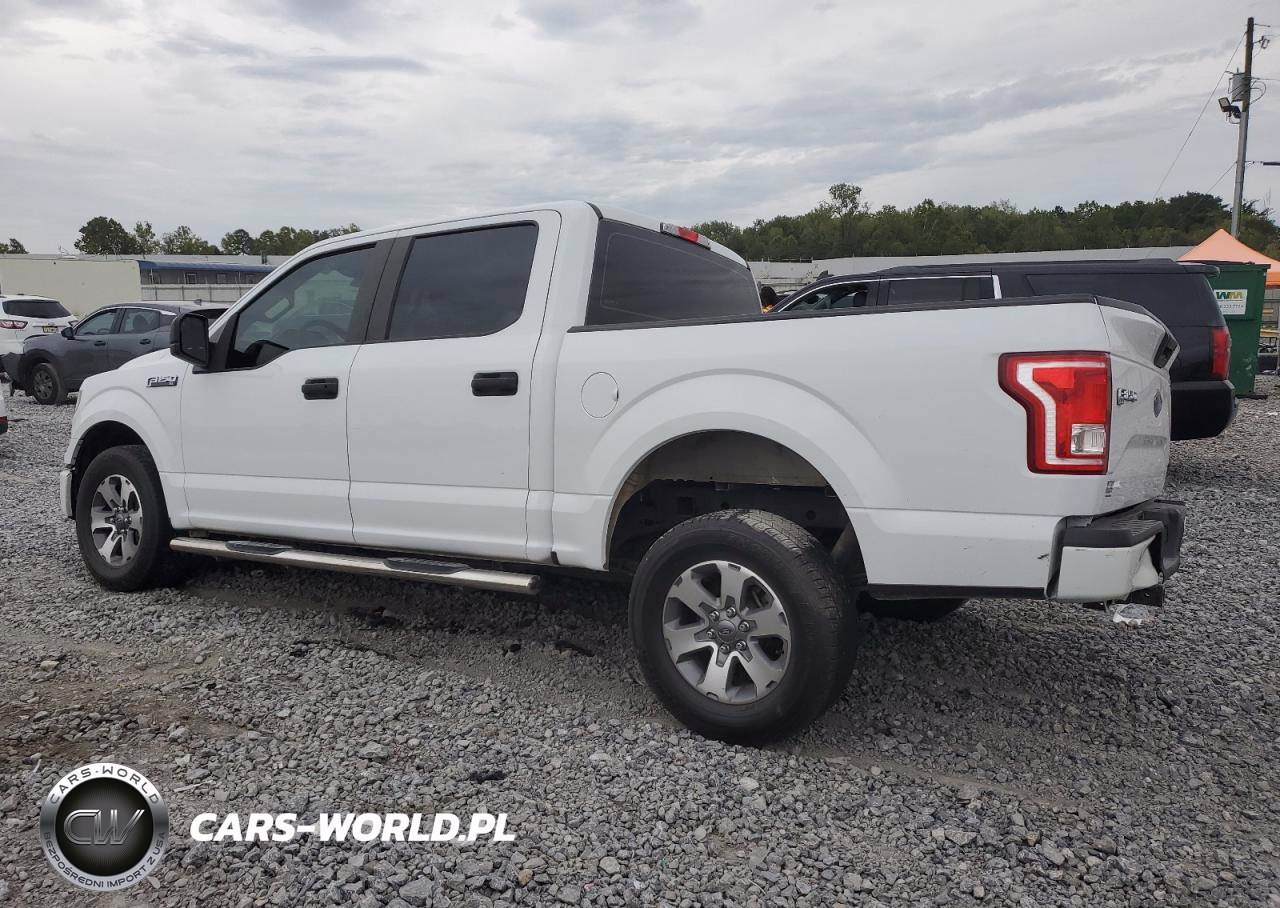 2017 Ford F150 Supercrew VIN:1FTEW1CF7HFC35983 - 2