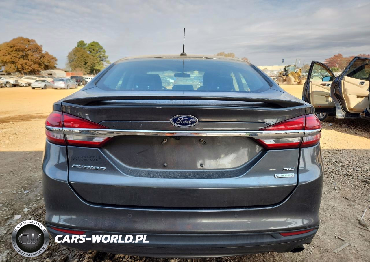 2018 Ford Fusion Se VIN:3FA6P0HD9JR178932 - 6