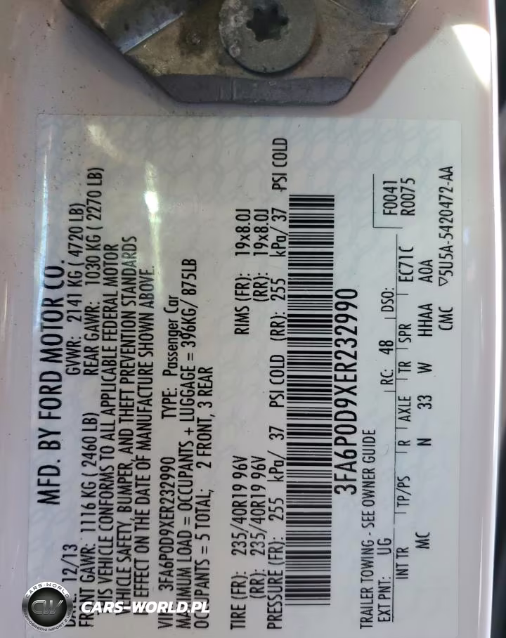 2014 Ford Fusion Titanium VIN:3FA6P0D9XER232990 - 13