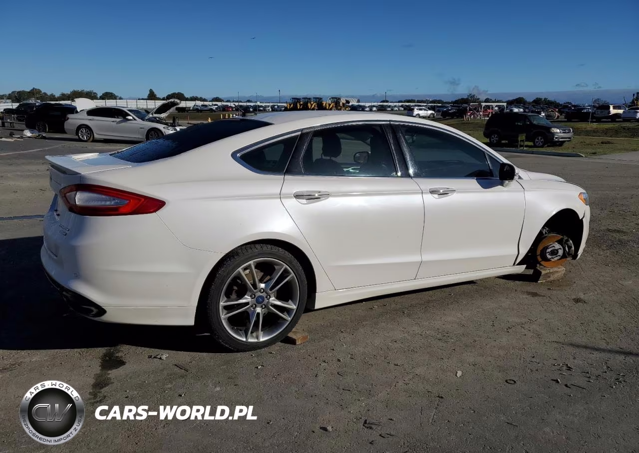 2014 Ford Fusion Titanium VIN:3FA6P0D9XER232990 - 3