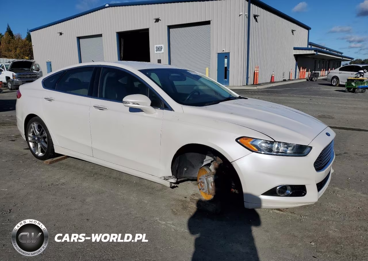 2014 Ford Fusion Titanium VIN:3FA6P0D9XER232990 - 4