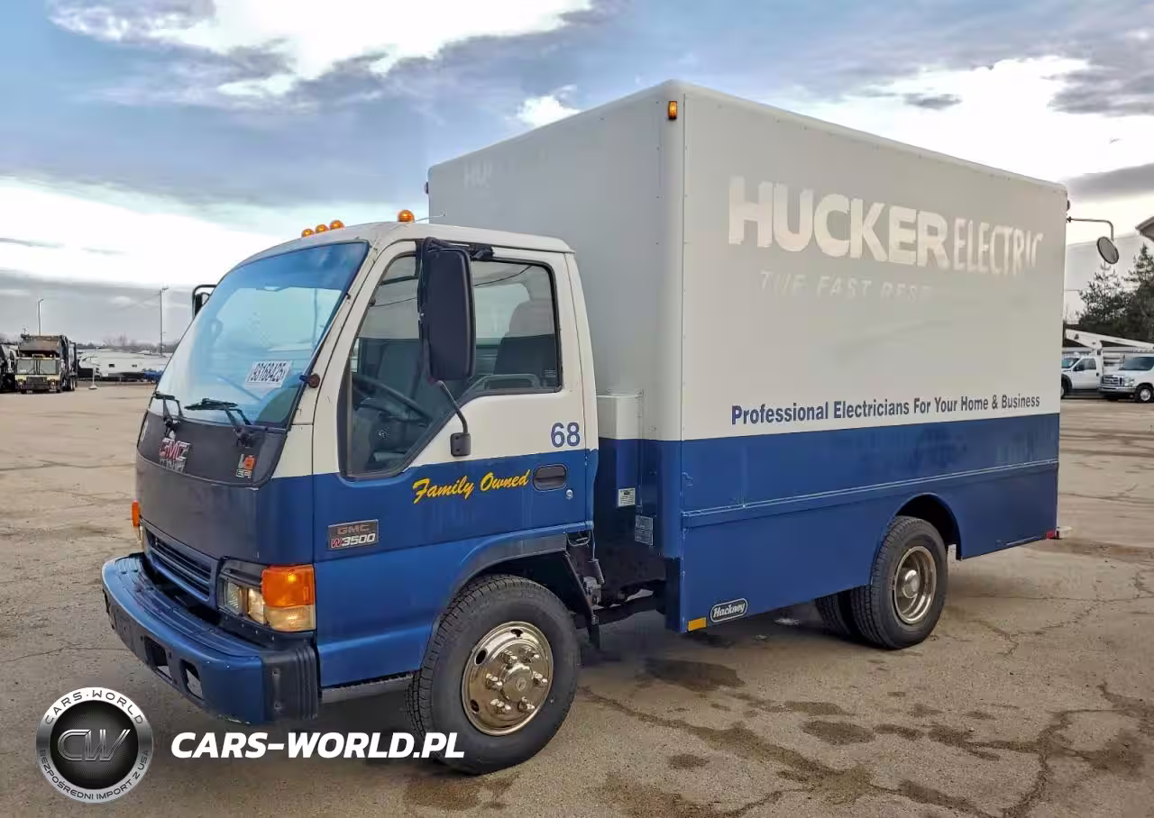 2005 GMC W3500 Box Truck