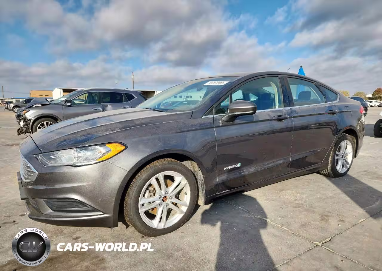 2018 Ford Fusion Se Hybrid