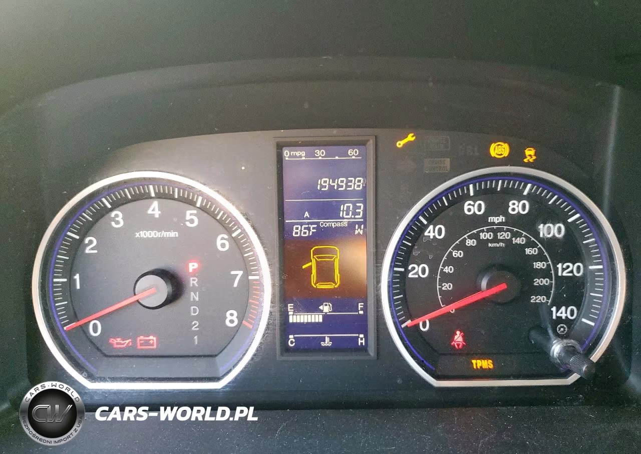 2010 Honda Cr-V Exl VIN:5J6RE3H79AL002447 - 9