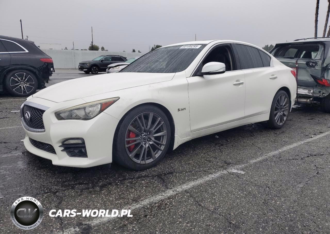 2017 Infiniti Q50 Red Sport 400