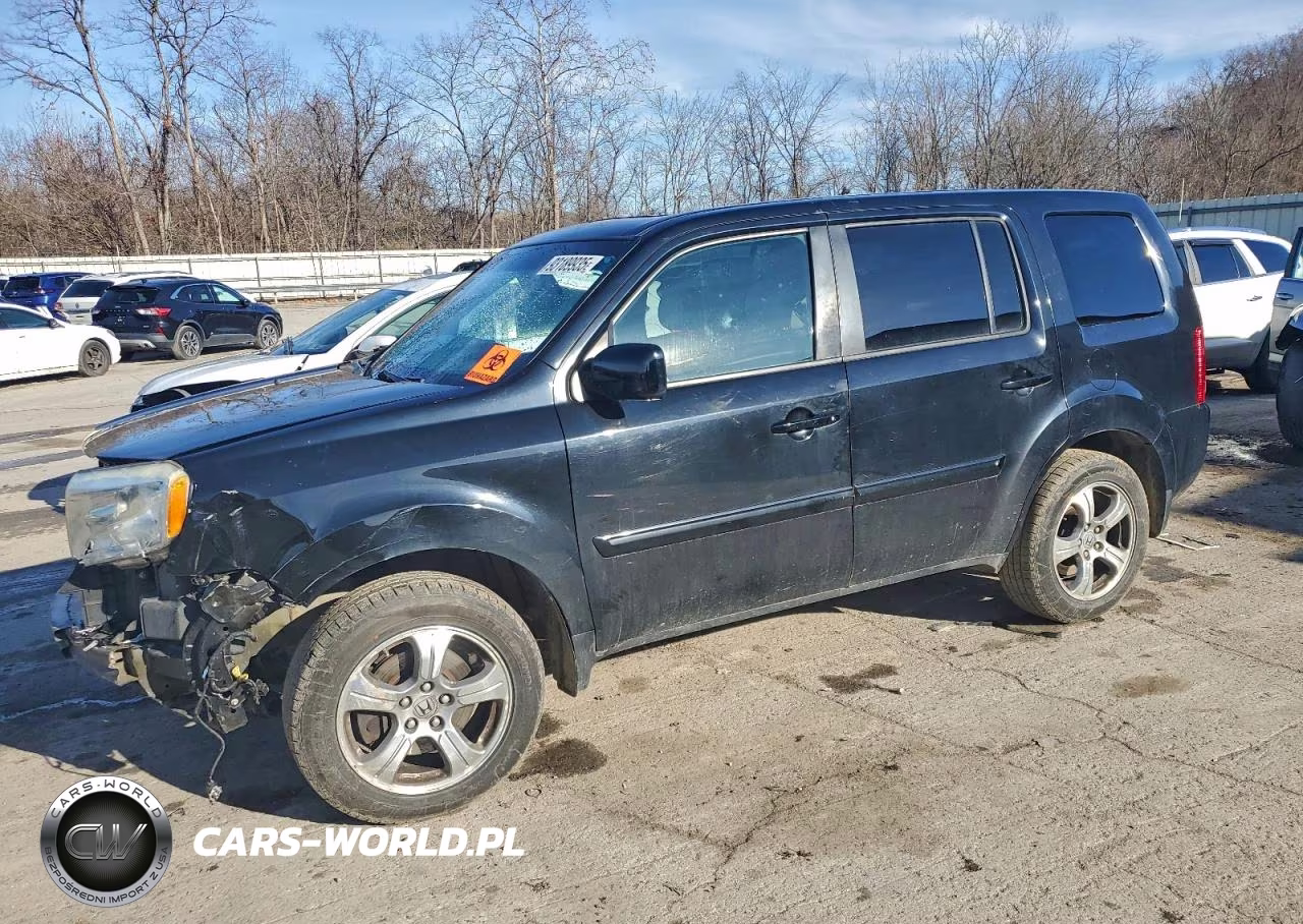 2013 Honda Pilot Exln VIN:5FNYF4H7XDB013940 - 1