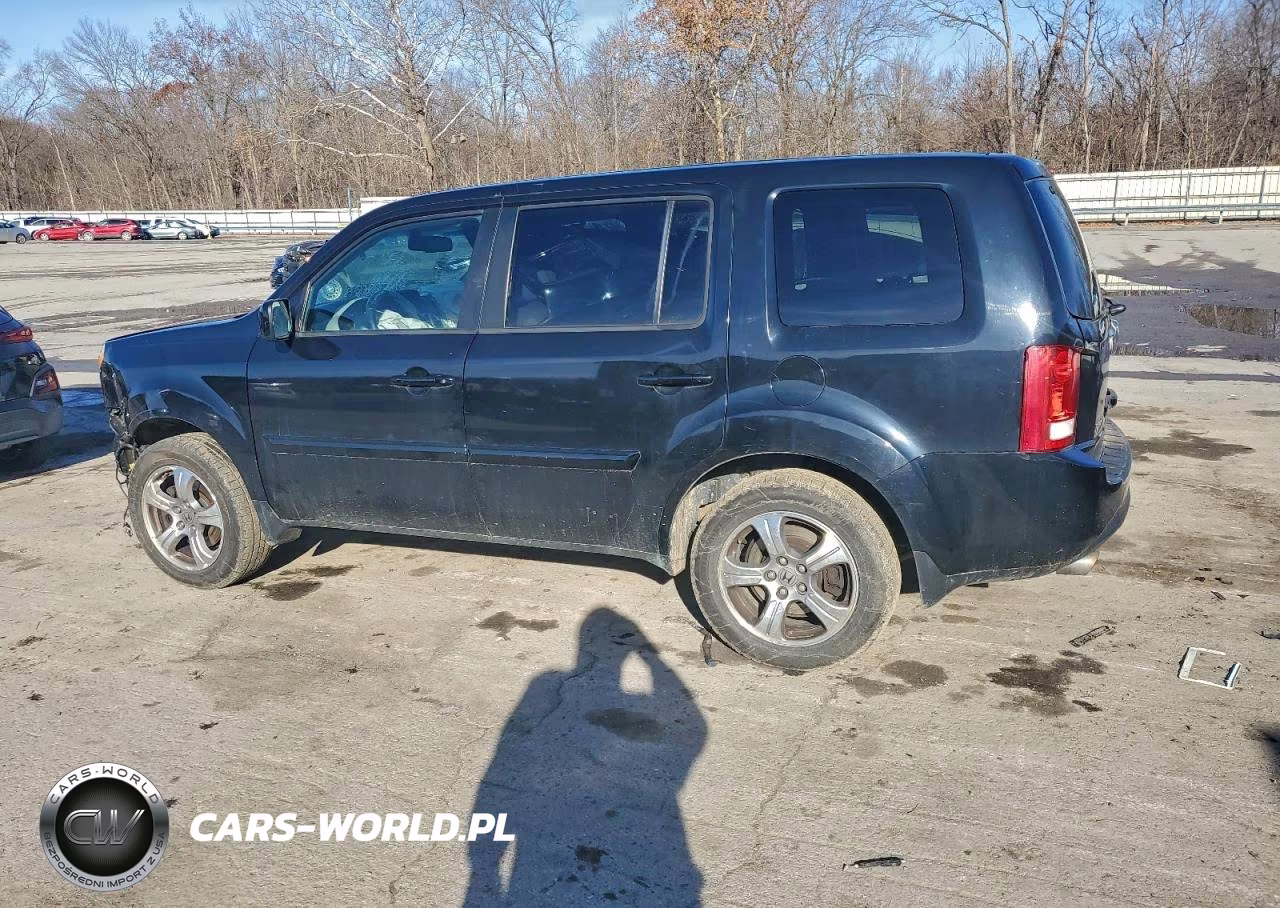 2013 Honda Pilot Exln VIN:5FNYF4H7XDB013940 - 2