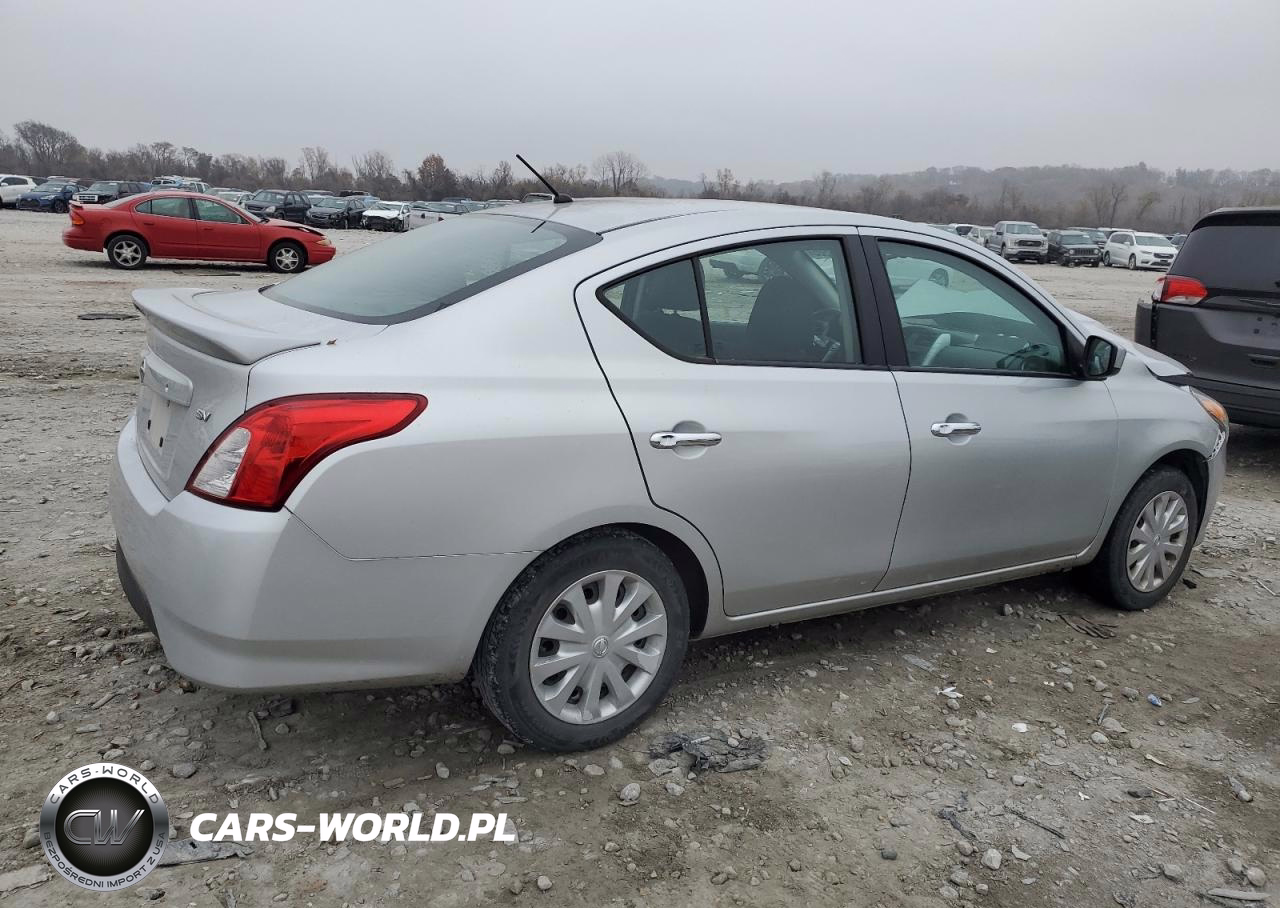 2019 Nissan Versa S VIN:3N1CN7APXKL839374 - 3