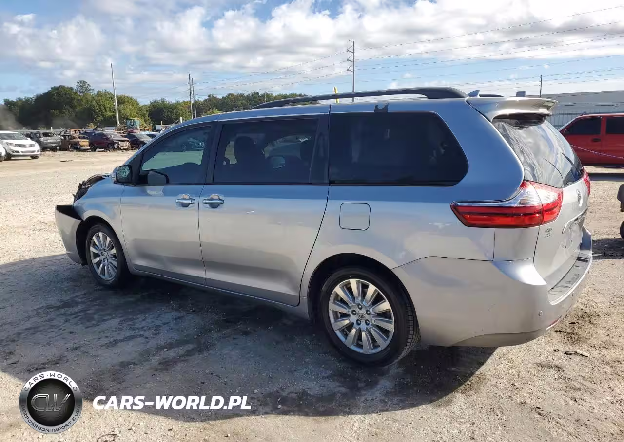 2017 Toyota Sienna Xle VIN:5TDYZ3DC2HS886152 - 2