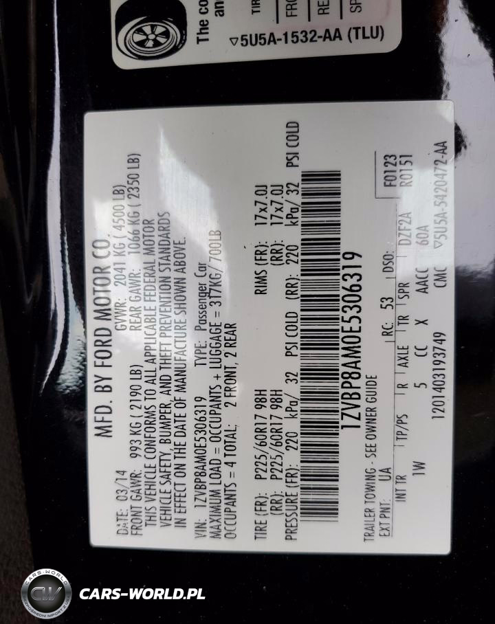 2014 Ford Mustang VIN:1ZVBP8AM0E5306319 - 12