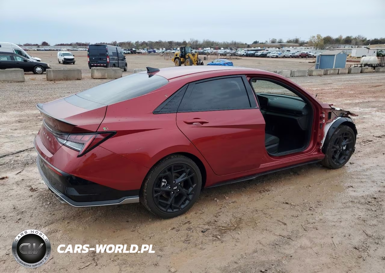 2025 Hyundai Elantra N Line VIN:KMHLR4DF6SU032421 - 3
