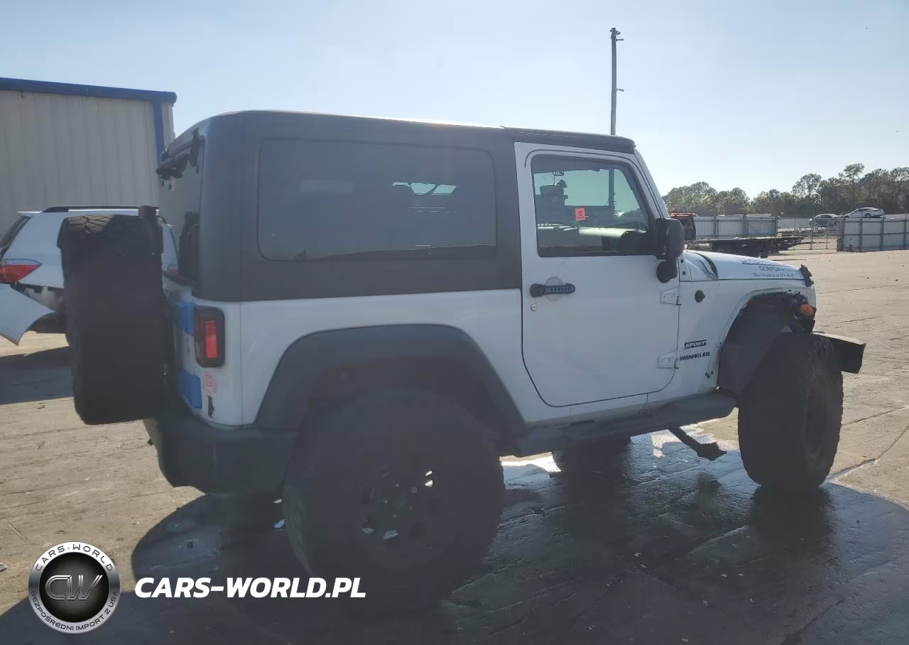 2011 Jeep Wrangler Sport VIN:1J4AA2D13BL598984 - 3