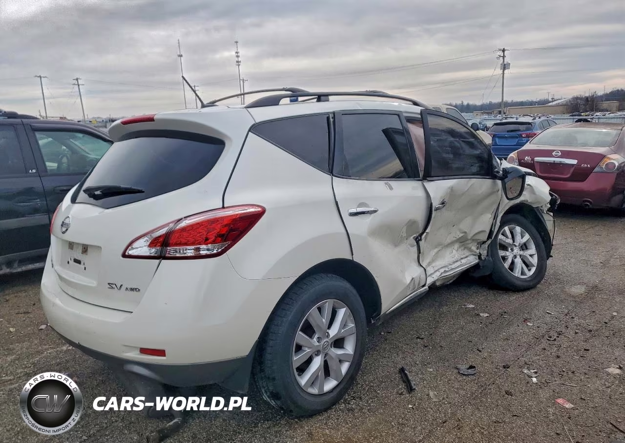 2012 Nissan Murano S VIN:JN8AZ1MW5CW219167 - 3