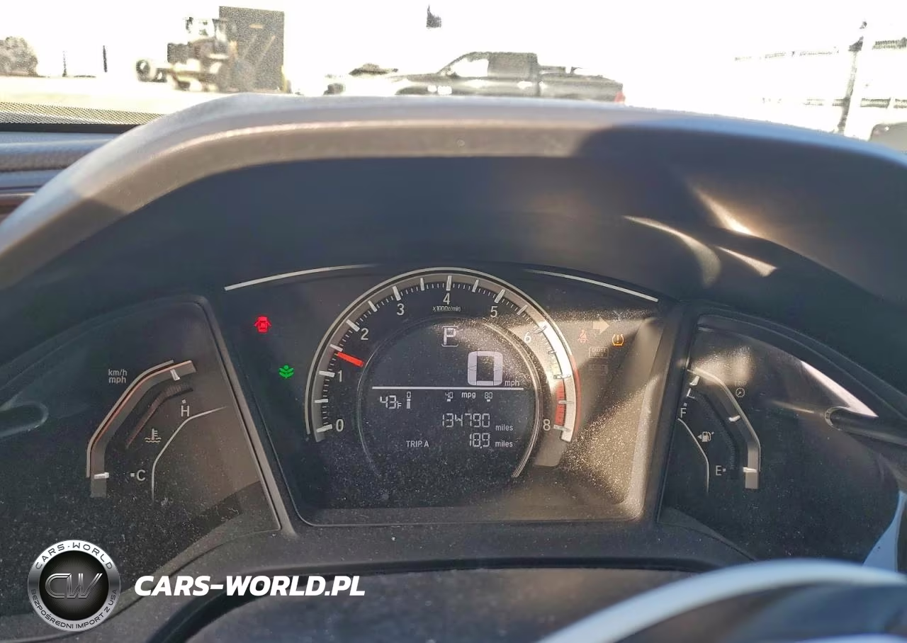 2016 Honda Civic Lx VIN:19XFC2F55GE026479 - 9