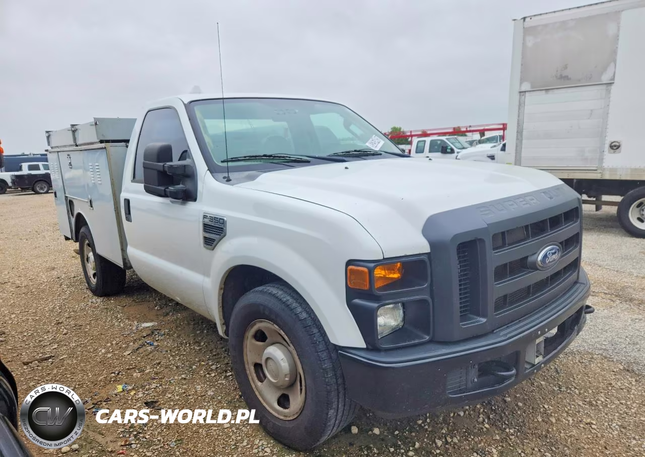 2008 Ford F350 Utility - Service Truck VIN:1FDSF30558EC15436 - 4