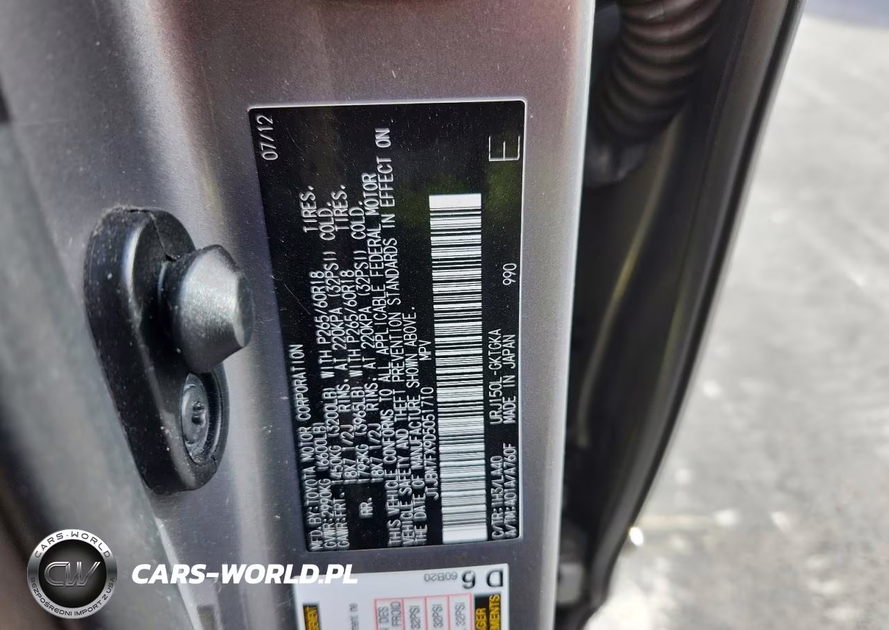 2013 Lexus Gx 460 VIN:JTJBM7FX9D5051710 - 14