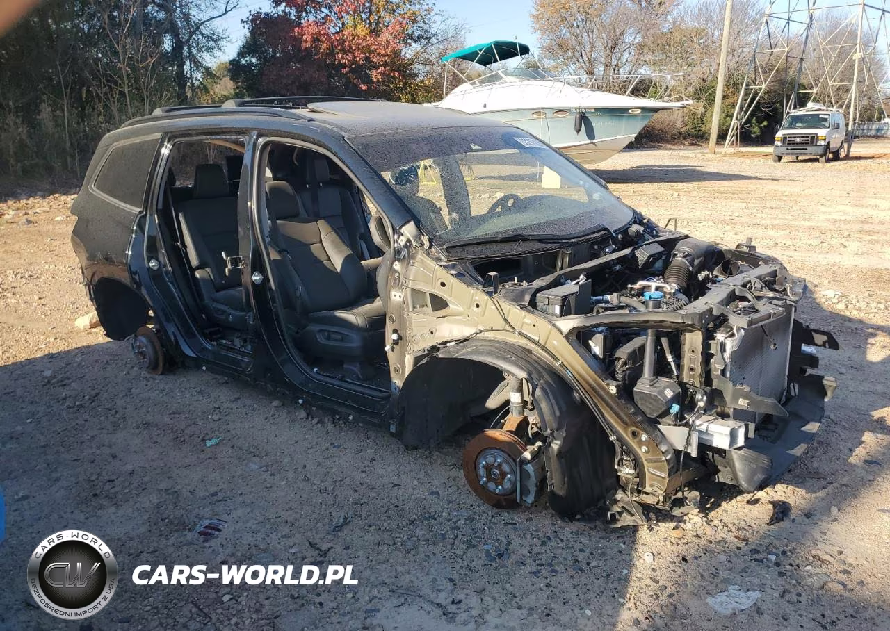 2022 Honda Pilot Se VIN:5FNYF5H25NB026140 - 4