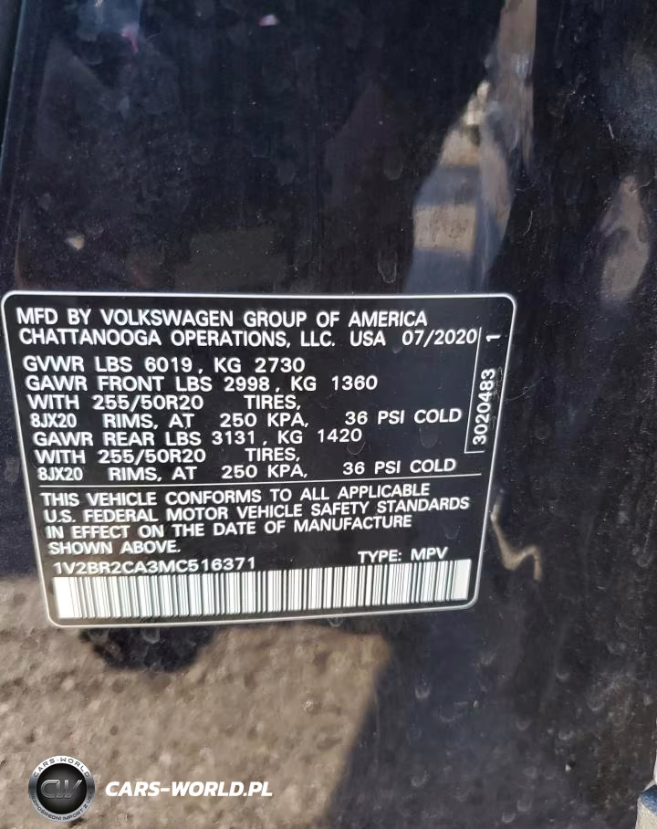 2021 Volkswagen Atlas Sel VIN:1V2BR2CA3MC516371 - 14