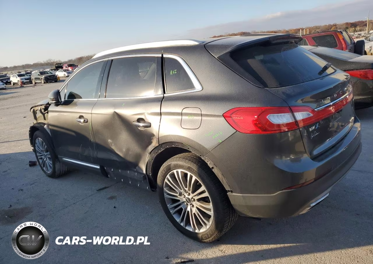 2017 Lincoln Mkx Reserve VIN:2LMPJ6LRXHBL49282 - 2