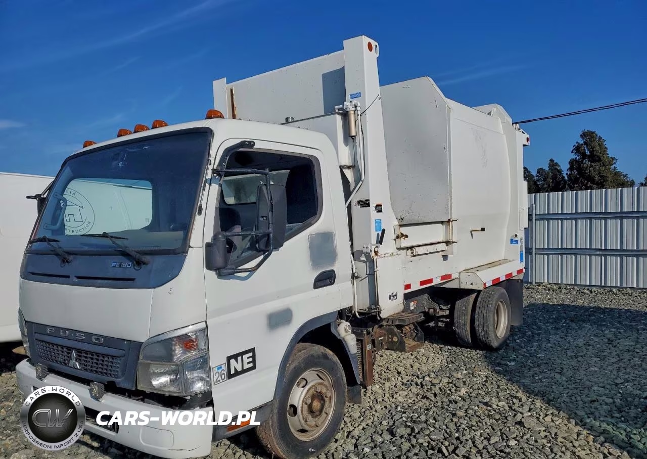 2008 Mitsubishi Fuso Fe85D Refuse Truck – zdjęcie 1 z 12