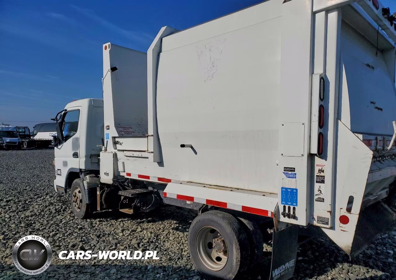 2008 Mitsubishi Fuso Fe85D Refuse Truck VIN:JL6CCE1S58K001864 - 2