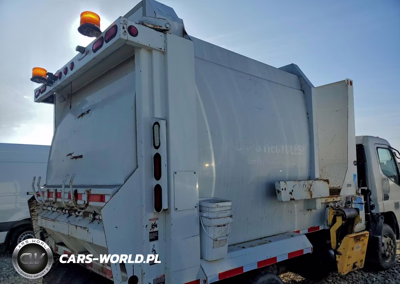 2008 Mitsubishi Fuso Fe85D Refuse Truck VIN:JL6CCE1S58K001864 - 3