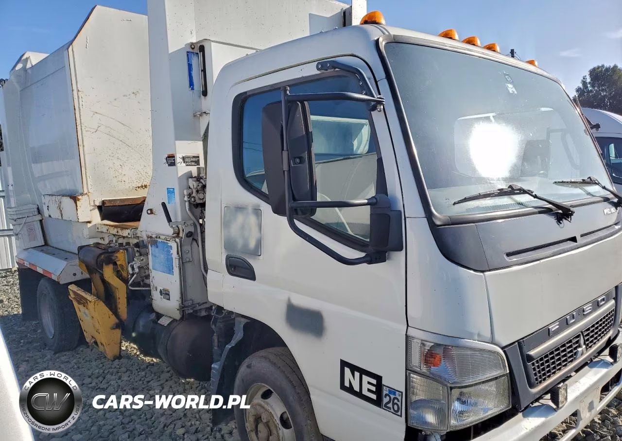 2008 Mitsubishi Fuso Fe85D Refuse Truck VIN:JL6CCE1S58K001864 - 4
