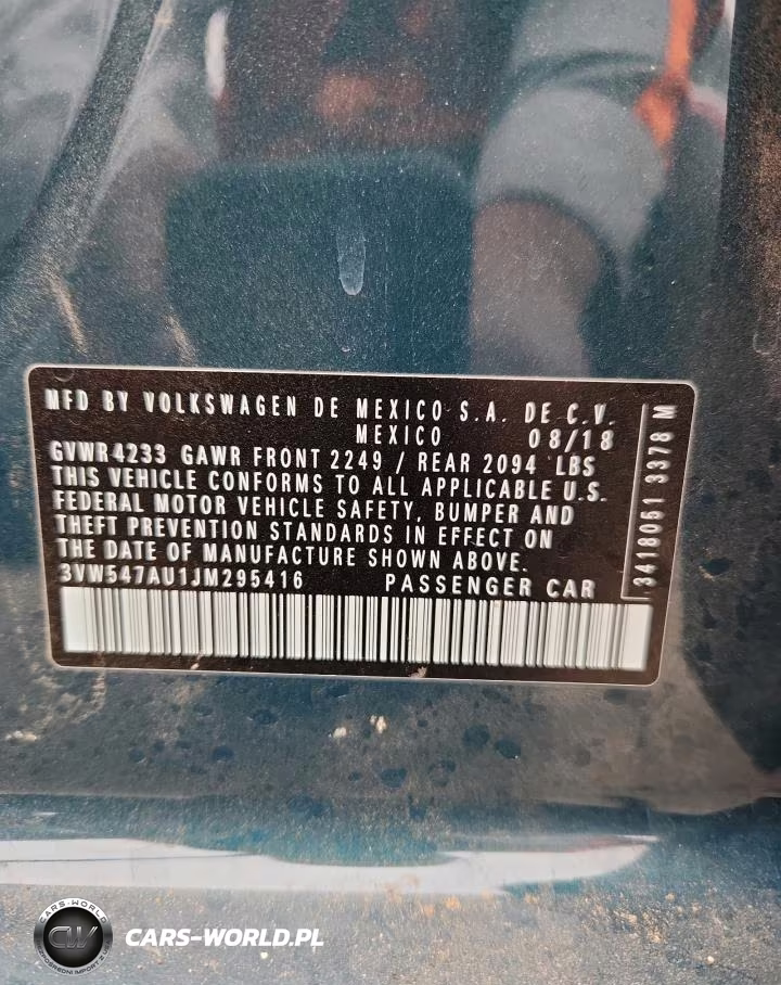 2018 Volkswagen Gti S VIN:3VW547AU1JM295416 - 13