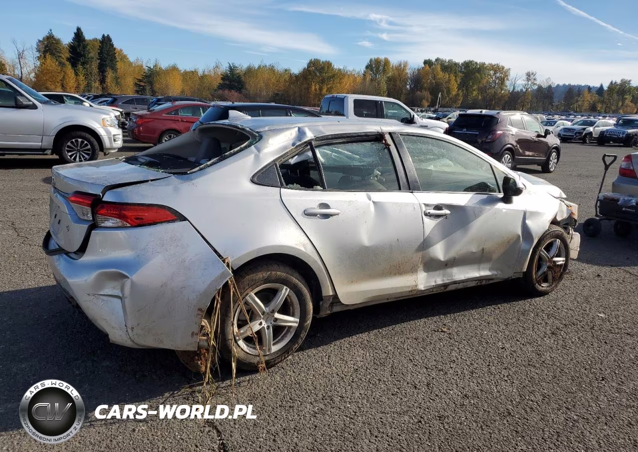 2021 Toyota Corolla L VIN:JTDDPMAE1MJ120646 - 3