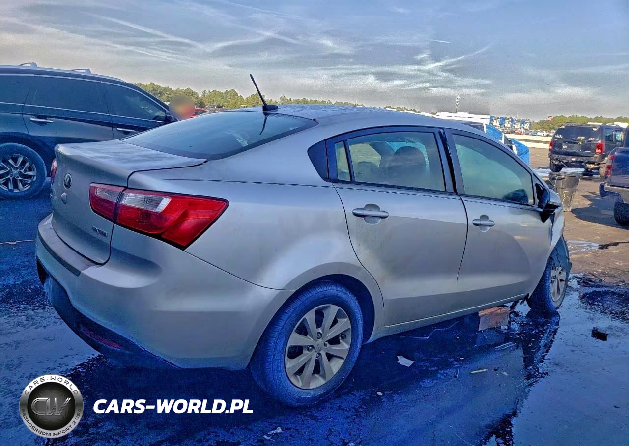 2014 Kia Rio Ex VIN:KNADN4A31E6396668 - 3