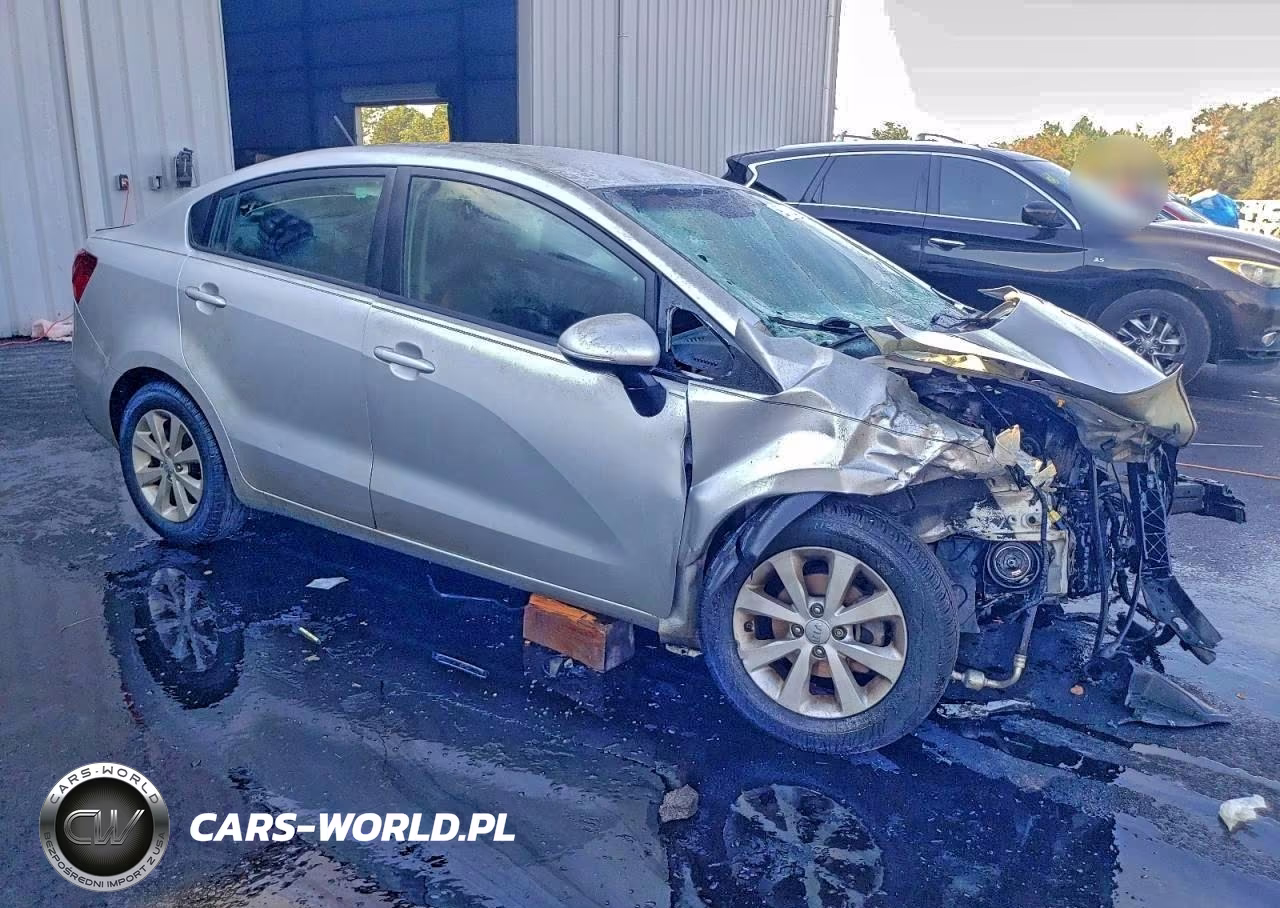 2014 Kia Rio Ex VIN:KNADN4A31E6396668 - 4