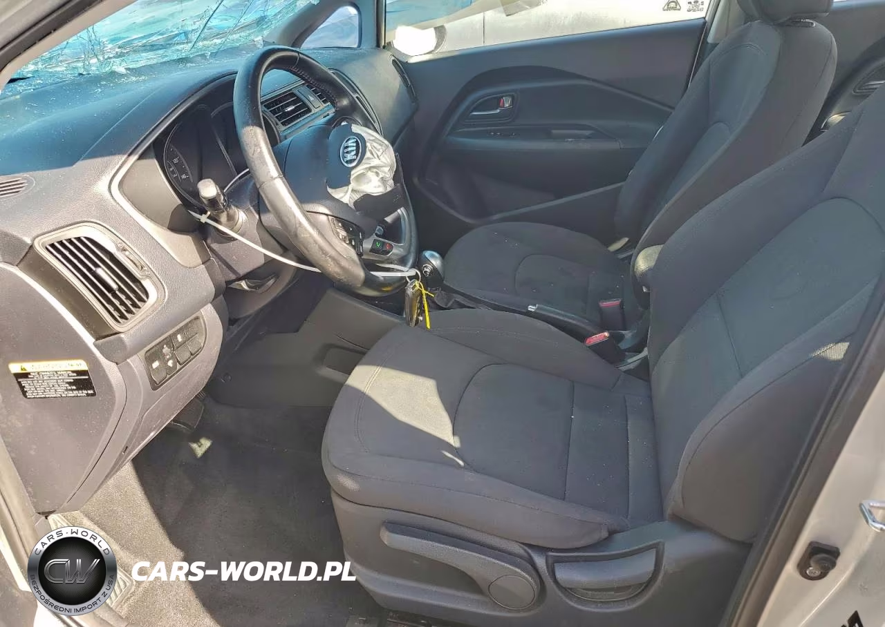 2014 Kia Rio Ex VIN:KNADN4A31E6396668 - 7