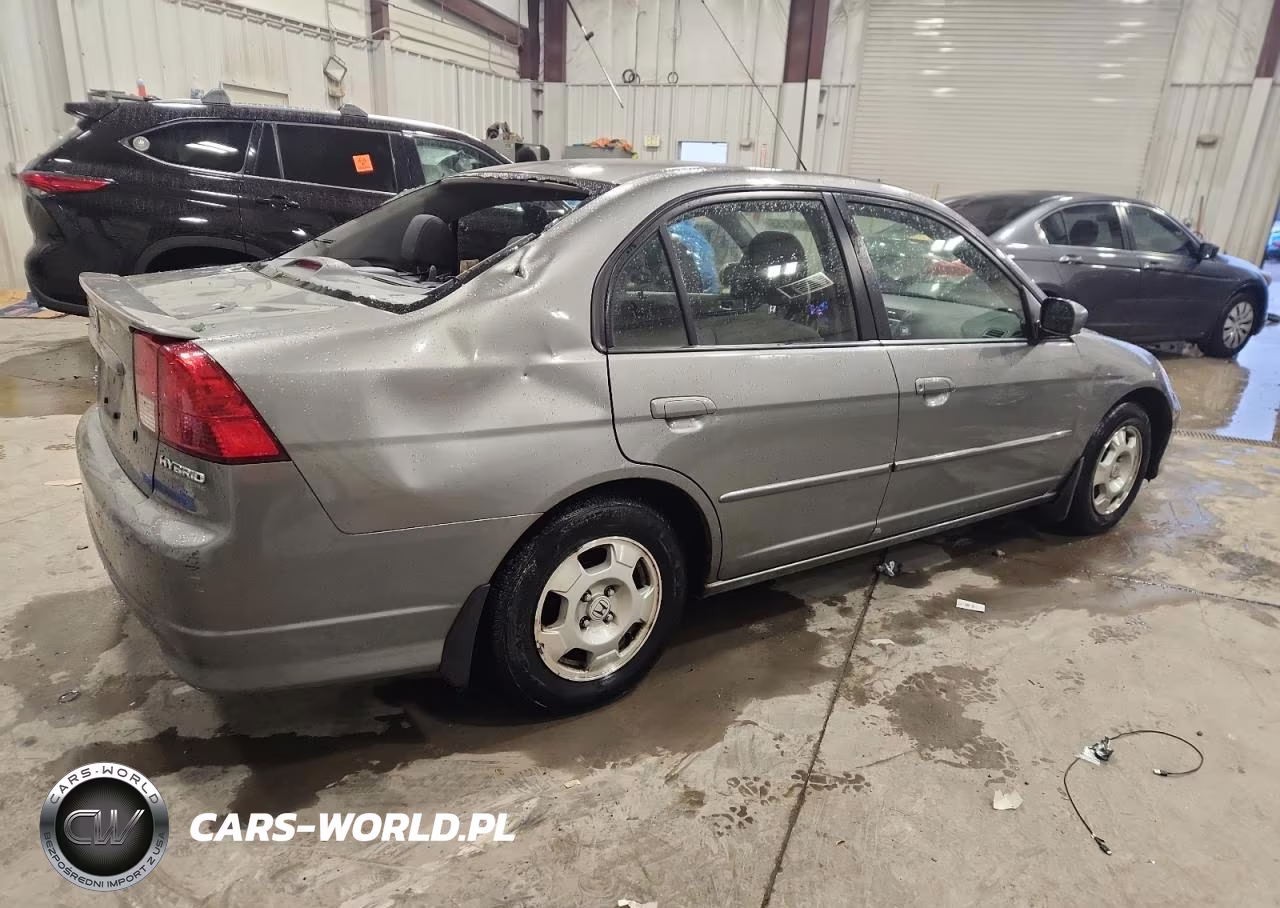 2004 Honda Civic Hybrid VIN:JHMES96674S018701 - 3