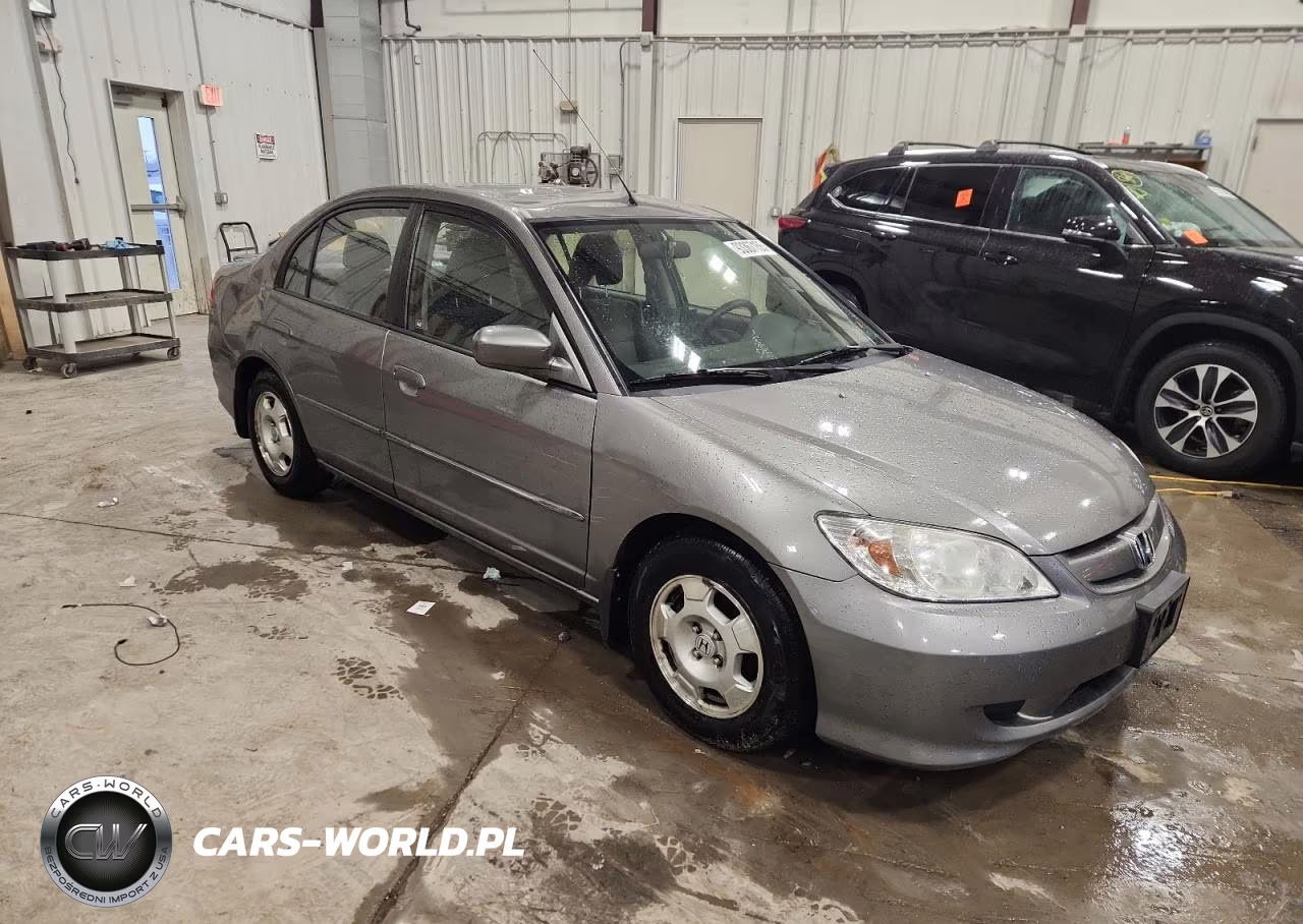 2004 Honda Civic Hybrid VIN:JHMES96674S018701 - 4