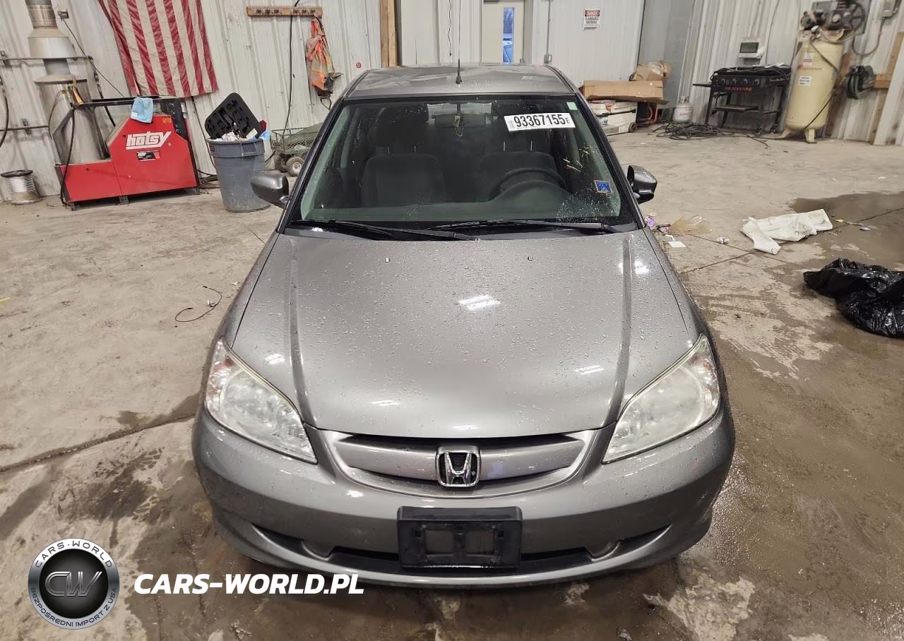 2004 Honda Civic Hybrid VIN:JHMES96674S018701 - 5