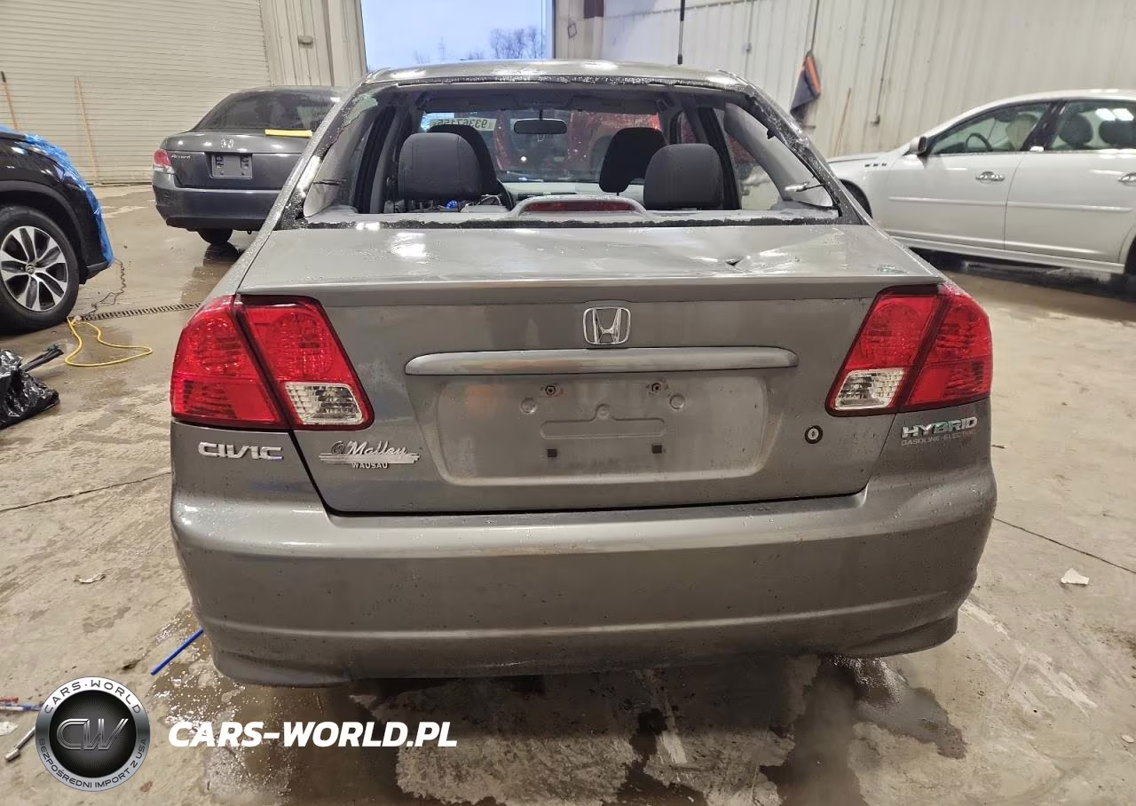 2004 Honda Civic Hybrid VIN:JHMES96674S018701 - 6
