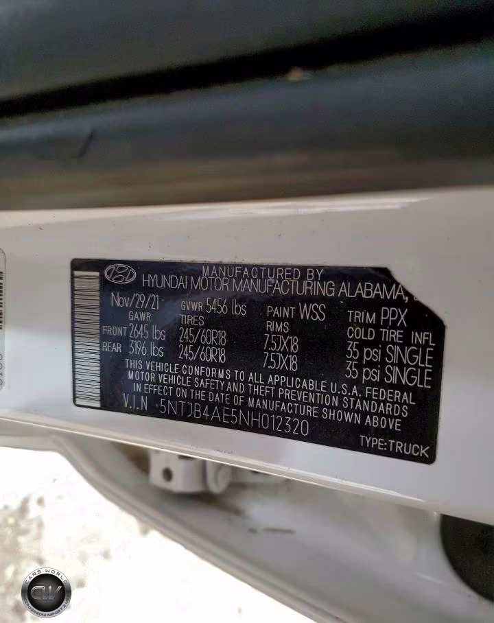 2022 Hyundai Santa Cruz Sel VIN:5NTJB4AE5NH012320 - 13