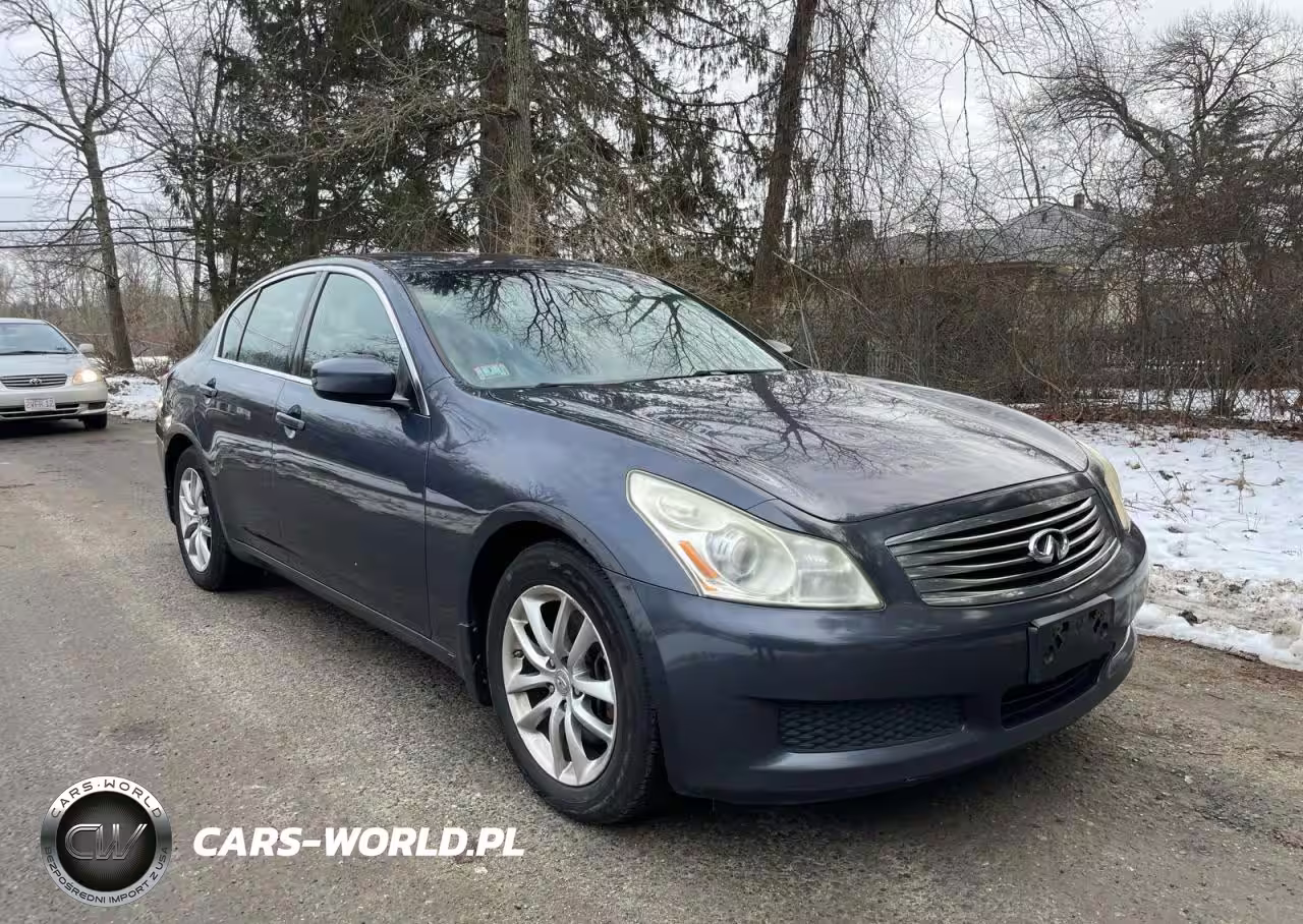 2009 Infiniti G37