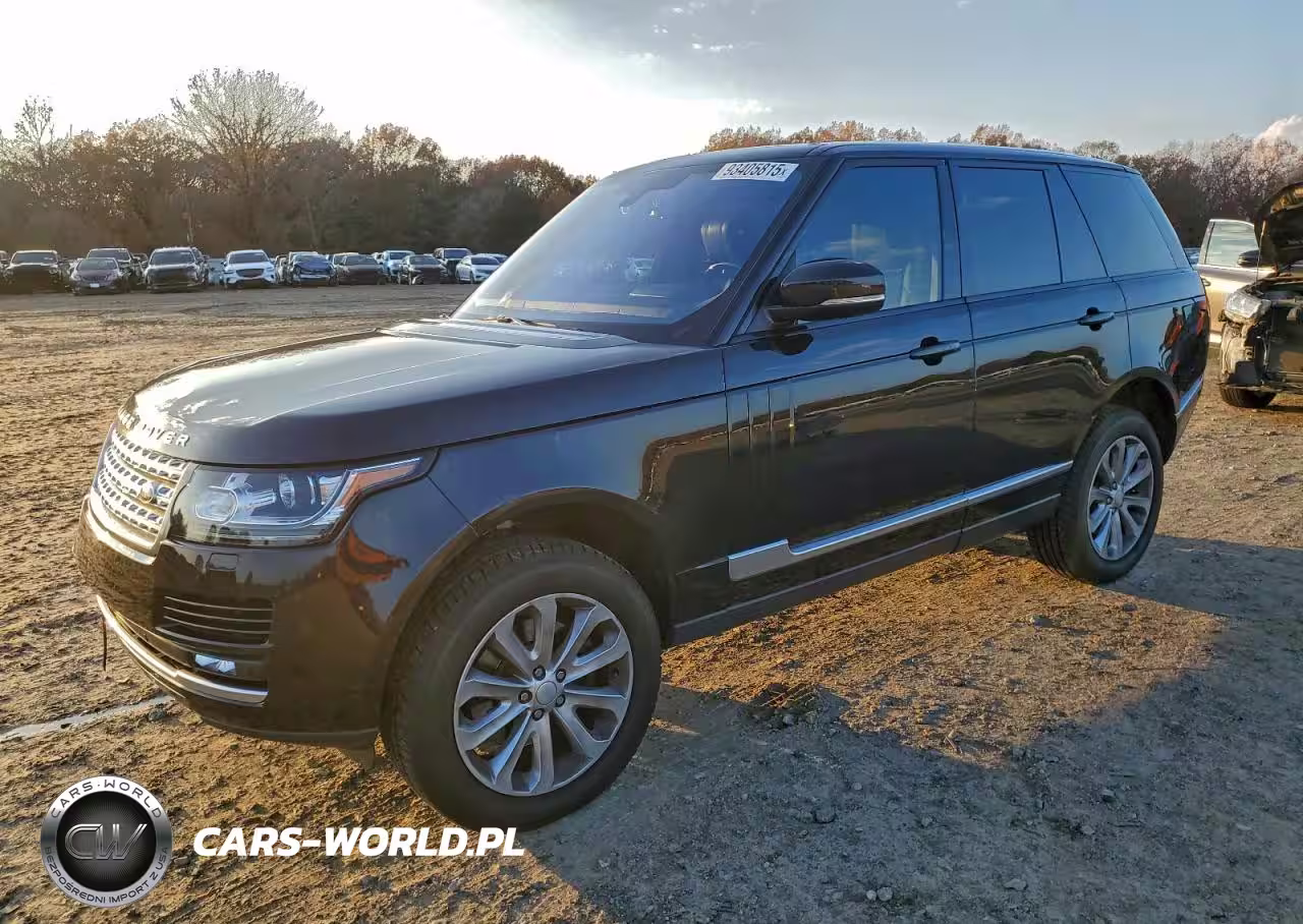 2016 Land Rover Range Rover Hse