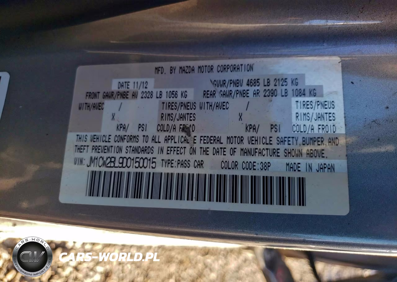2013 Mazda 5 VIN:JM1CW2BL9D0150015 - 13