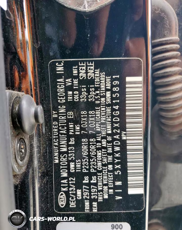 2013 Kia Sorento Sx VIN:5XYKWDA2XDG415891 - 13