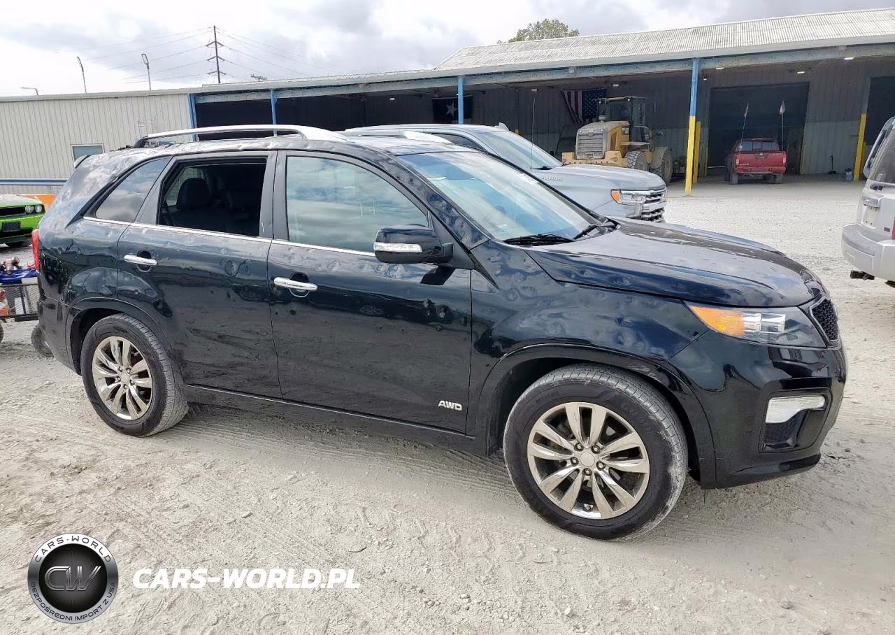 2013 Kia Sorento Sx VIN:5XYKWDA2XDG415891 - 4